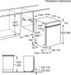 AEG FEE7341AZM Beépíthető mosogatógép(német prémium termék)