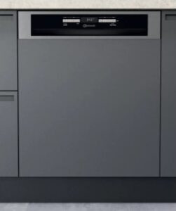 Whirlpool(Német Bauknecht)BVO3041pltx Inox pult alá beépíthető mosogatógép