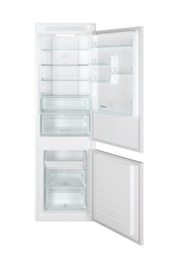 Candy CBT5518EW, 177 cm magas kombinált beépíthető hűtőszekrény