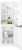 Electrolux ENT3LF31W1, fehér 175 cm magas kombinált hűtőszekrény