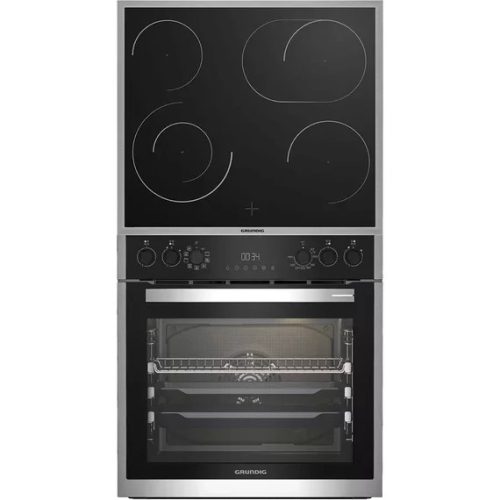 Beko GEHM19310B (Német Grundig Prémium)Beépíthető sütő+ker.lap sütő szett