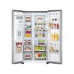 LG GSLV91MBAD Amerikai SBS jéggyártós top hűtő inox