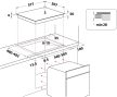 Whirlpool/Bauknecht HIS3 EI8V2 IN inox beépíthető sütő +kerámia lap szett!