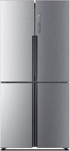 Haier HTF-456DM6, inox 84 cm széles Side by Side hűtőszekrény