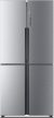 Haier HTF-456DM6, inox 84 cm széles Side by Side hűtőszekrény