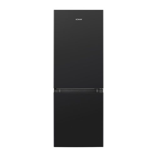 Bomann KG 322.1  fekete 143 cm magas kombinált hűtőszekrény