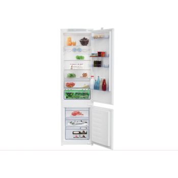   Beko BCSA306E4ZSN beépíthető kombi prémium hűtőszekrény+beépítő szett!